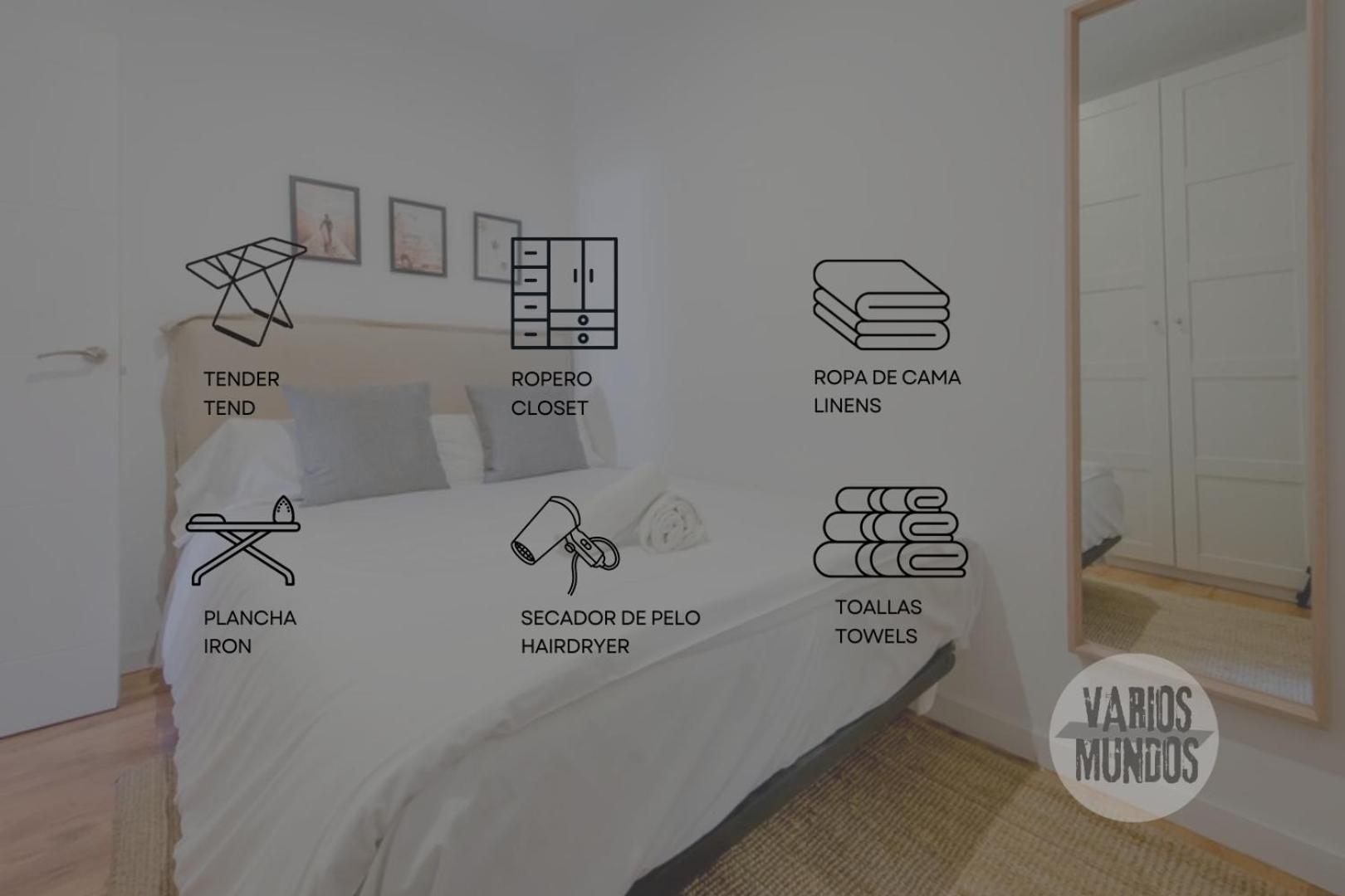 Luxury Apartamento De 5Hab En El Centro De Мадрид Екстериор снимка