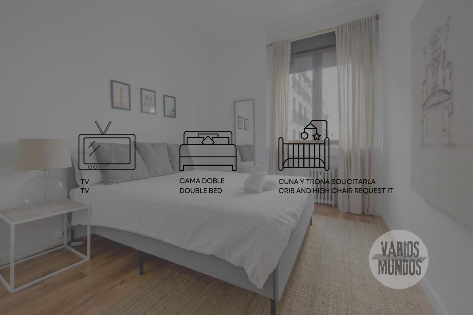 Luxury Apartamento De 5Hab En El Centro De Мадрид Екстериор снимка